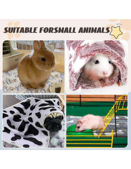 6 Mantitas Absorbentes Lavables para Cobayas 40x60 cm