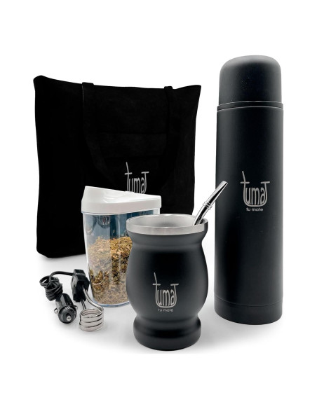Kit Completo de Yerba Mate TUMA TU MATE - Acero Inoxidable