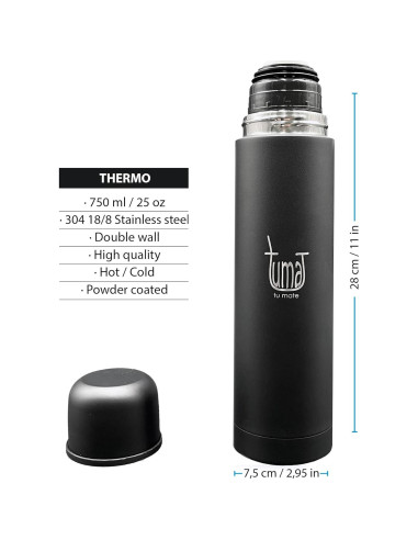 Kit Completo de Yerba Mate TUMA TU MATE - Acero Inoxidable