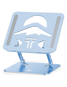Soporte para Laptop ToBeoneer Ajustable Plegable 39.6 cm Azul