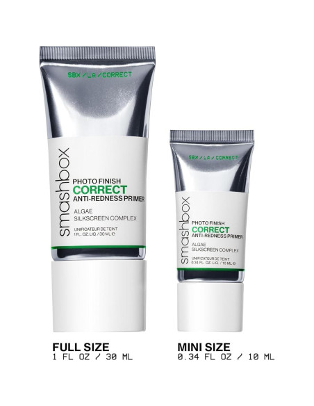 Primer Anti-Rojo Smashbox 30 ml - Hidratante y Matificante