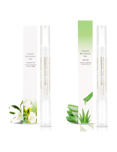 Bolígrafos de Aceite para Cutículas Meschett 2 Pcs Aloe Jazmín