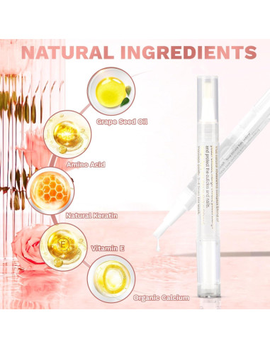 Bolígrafos de Aceite para Cutículas Meschett 2 Pcs Aloe Jazmín