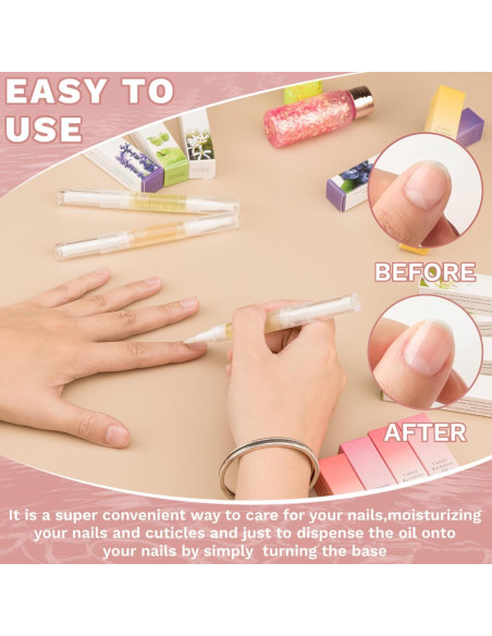 Bolígrafos de Aceite para Cutículas Meschett 2 Pcs Aloe Jazmín