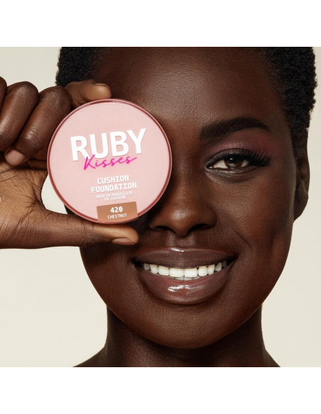 Base de Cojín Ruby Kisses 14.79g Cappuccino Hidratante