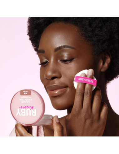 Base de Cojín Ruby Kisses 14.79g Cappuccino Hidratante