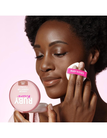 Base de Cojín Ruby Kisses 14.79g Cappuccino Hidratante