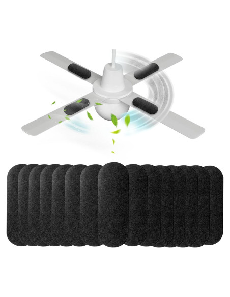 15 Filtros de Ventilador de Techo AesoKone con Carbón Activado