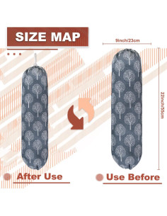 Soporte para Bolsas de Plástico SYIPO Árbol de Banyan 55.88x22.86 cm 2