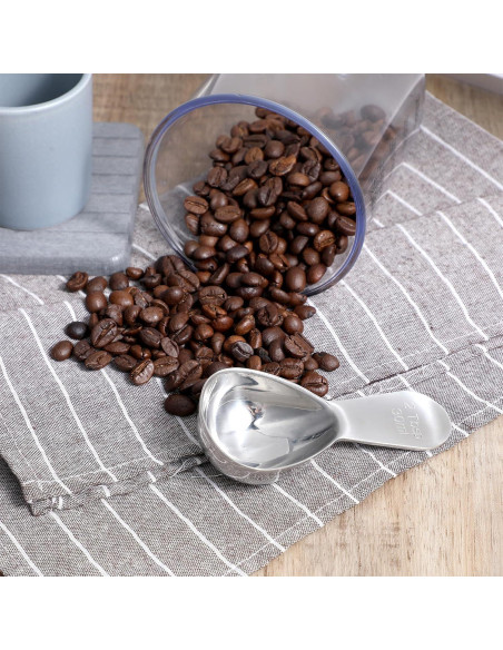 Cuchara medidora de café Bremorou 30 ml acero inoxidable