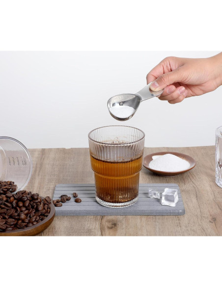 Cuchara medidora de café Bremorou 30 ml acero inoxidable