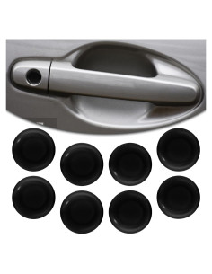 Cubierta Protectora de Agujero de Llave TIESOME 8 Pcs Negro