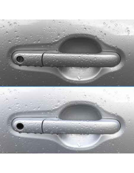 Cubierta Protectora de Agujero de Llave TIESOME 8 Pcs Negro