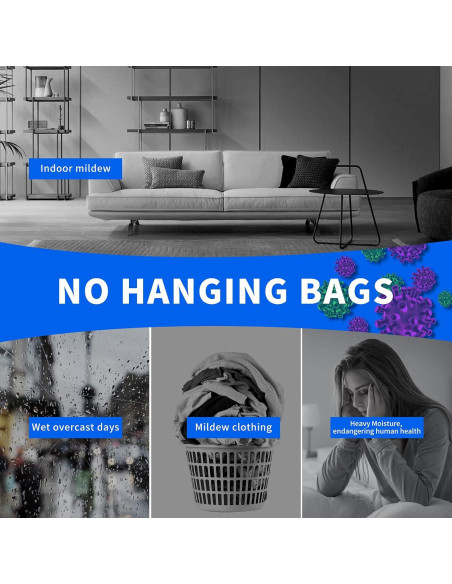 Bolsas Deshumidificadoras ZSZMFH 15 Paquetes 500ml Sin Olor