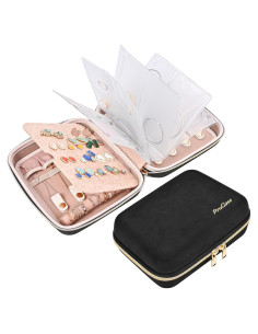 Estuche de Joyería de Viaje ProCase Mediano Negro 22.5x20x7cm