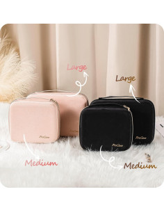 Estuche de Joyería de Viaje ProCase Mediano Negro 22.5x20x7cm 2