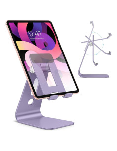 Soporte Ajustable para Tabletas OMOTON T2 Púrpura Estable