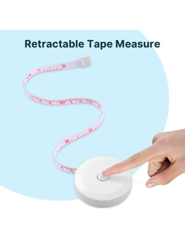 Cinta Métrica Dombbfye Paquete de 5 para Medidas Corporales 150cm