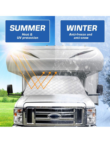 Cubierta Parabrisas RV BougeRV Clase C Ford E450 1997-2025