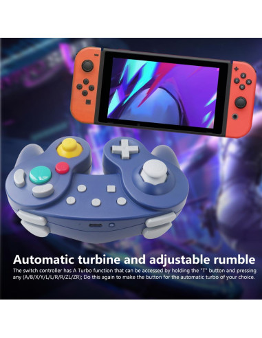Controlador Inalámbrico Neuroquill para Nintendo Switch/PC, 6 Ejes