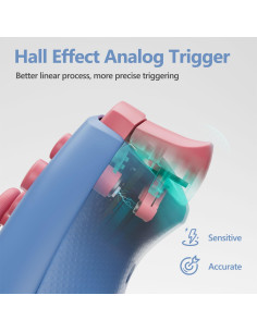 Controlador Inalámbrico CHENGDAO para PC y Switch - Joysticks Hall 2