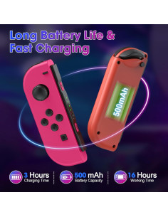 Controlador Inalámbrico Naiimol para Nintendo Switch y Lite 2