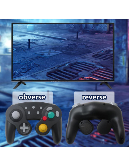 Controlador Inalámbrico Neuroquill Negro para Nintendo Switch/PC