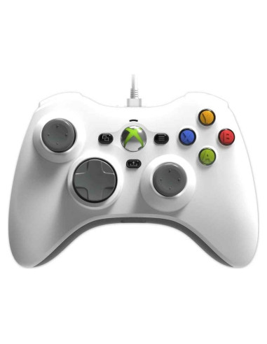 Controlador con cable Hyperkin Xenon Blanco para Xbox y PC
