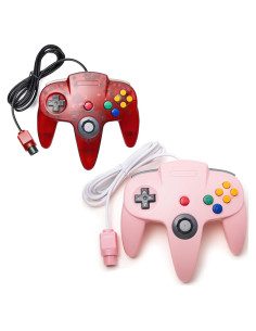 Controlador Retro KIWITATA para Nintendo 64 con Cable 1.83m