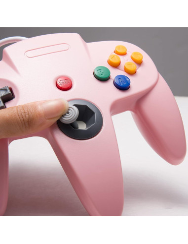 Controlador Retro KIWITATA para Nintendo 64 con Cable 1.83m