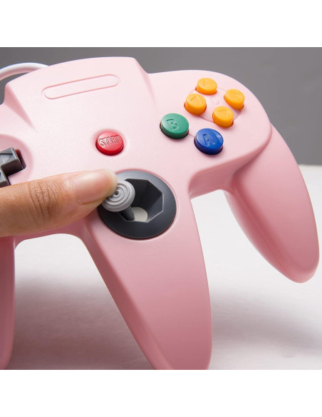 Controlador Retro KIWITATA para Nintendo 64 con Cable 1.83m