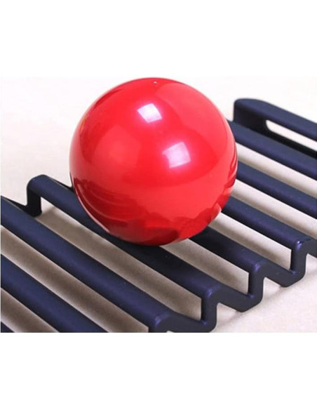 Cabeza de Joystick Redondo Balltop 35mm M6 Lasenersm - Azul y Rojo