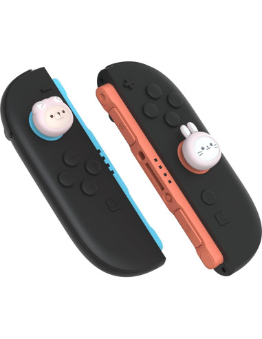 Agarraderas para Pulgares PlayVital para Nintendo Switch 2 - Silicona Kawaii