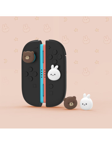 Agarraderas para Pulgar PlayVital para Nintendo Switch 2 - Silicona