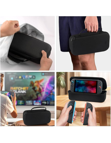Bolsa de Transporte Ankey para Nintendo Switch 2 - Resistente y con Protector de Pantalla