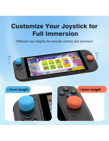 Agarraderas WEOTOO para Nintendo Switch 2 - Paquete de 8