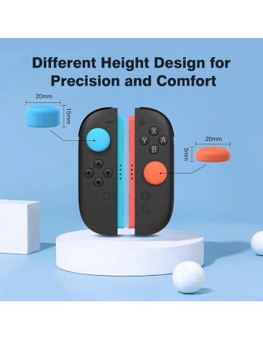 Agarraderas WEOTOO para Nintendo Switch 2 - Paquete de 8