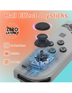 Controlador Inalámbrico KJETCA para Nintendo Switch 2, OLED, Lite 2