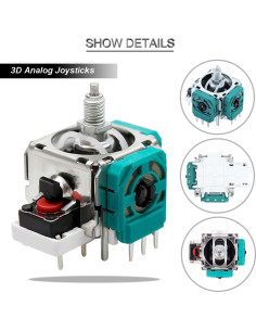 Kit de Reparación Joysticks Analógicos 3D DKARDU para Xbox Elite 2 2