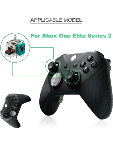 Kit de Reparación Joysticks Analógicos 3D DKARDU para Xbox Elite 2