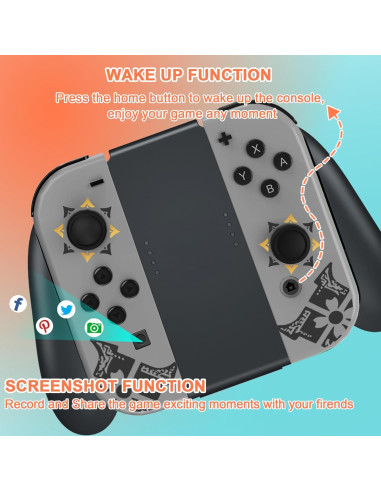 Controlador Inalámbrico KJETCA para Nintendo Switch 2, OLED, Lite