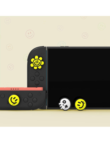 Agarraderas para Pulgar PlayVital para Nintendo Switch 2 - 6 Tapas de Silicona