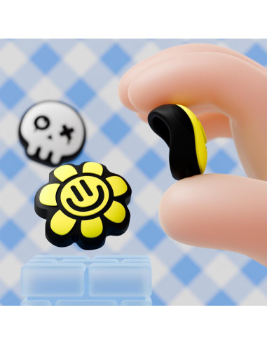 Agarraderas para Pulgar PlayVital para Nintendo Switch 2 - 6 Tapas de Silicona