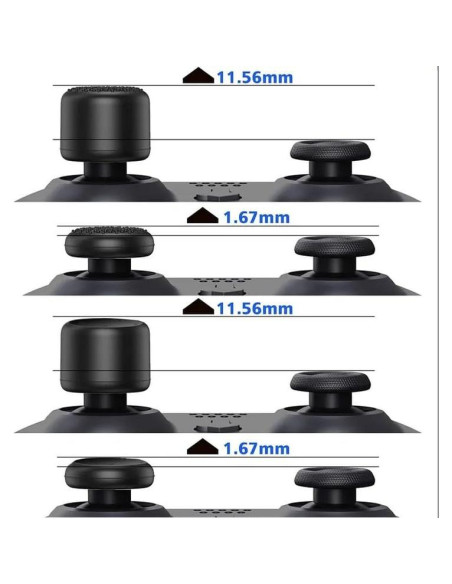 Agarres Ergonómicos para Pulgares MaD Vision - PS5/PS4/Xbox/Switch