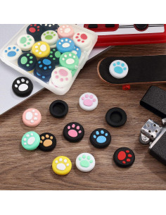 28 Tapas de Agarre de Pulgar Silicona Epstur para Nintendo Switch 2