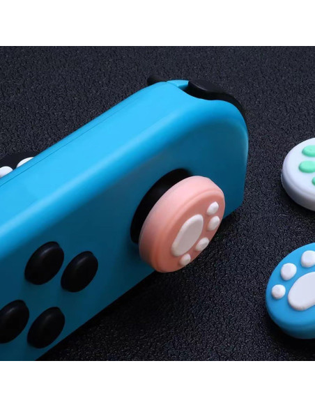 28 Tapas de Agarre de Pulgar Silicona Epstur para Nintendo Switch