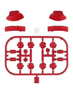 Juego de Botones eXtremeRate Rojo para Nintendo Switch JoyCon 2