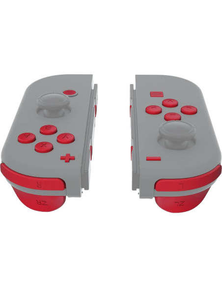 Juego de Botones eXtremeRate Rojo para Nintendo Switch JoyCon