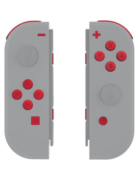 Juego de Botones eXtremeRate Rojo para Nintendo Switch JoyCon
