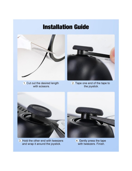 Protectores de Joystick MoKo 10M Anti-Rasguños Compatible PS5/Xbox